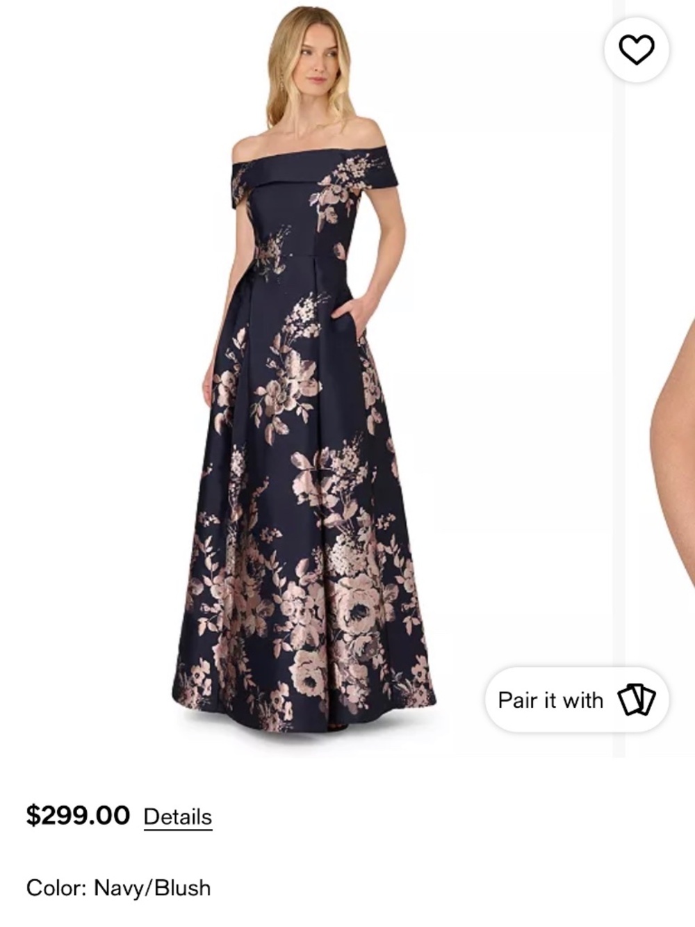 Adrianna Papell Formal Evening Gown